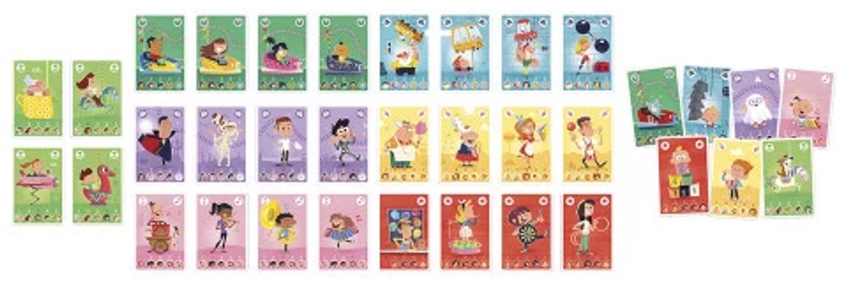 Janod - spel - kwartet familie