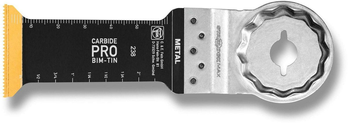 Fein e-cut carbide pro multitool zaagblad - 32x75mm - starlock max - 1 stuk
