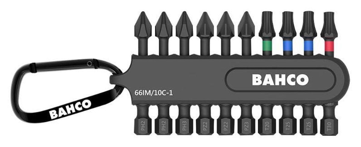 Bahco impact bitset 50mm 10delig