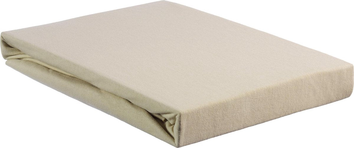 Beddinghouse jersey - topper hoeslaken - 160x200 220 - zand