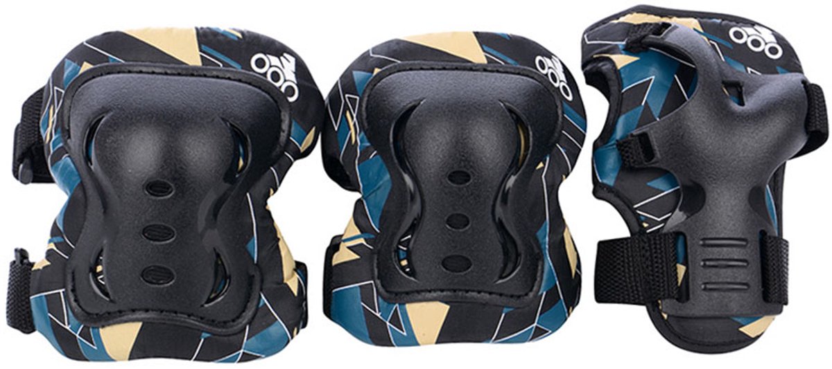 Tempish - stryker skatebescherming 3-pack - kinderen - driedelig - zwart - s