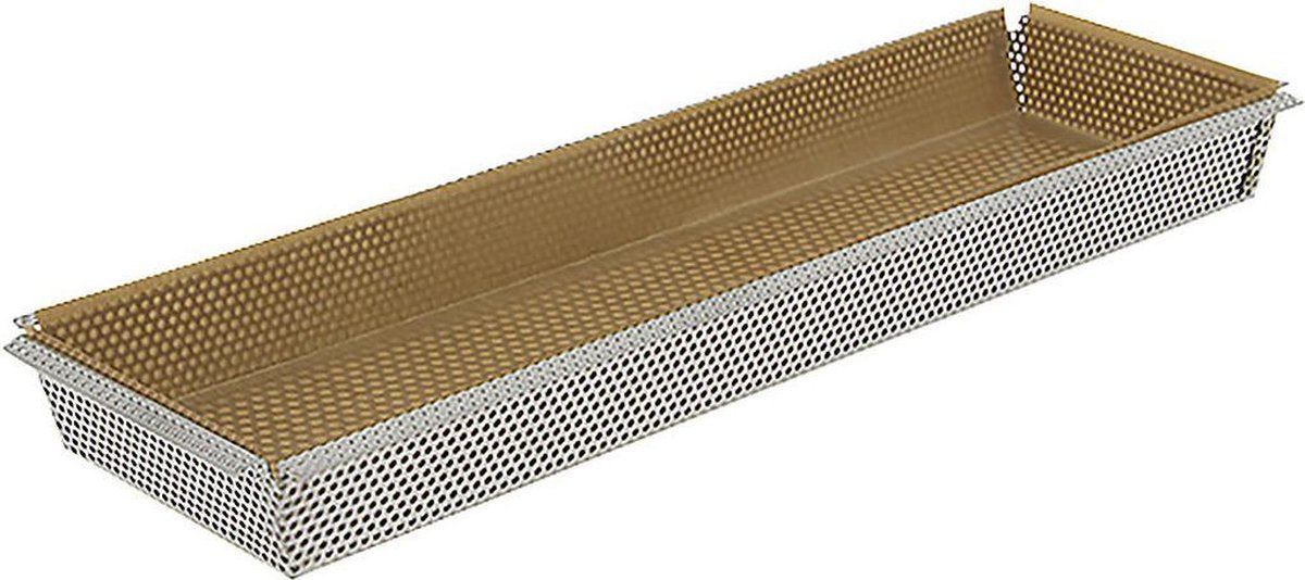 Debuyer de buyer geperforeerde rechthoekigvorm - 35 x 10cm