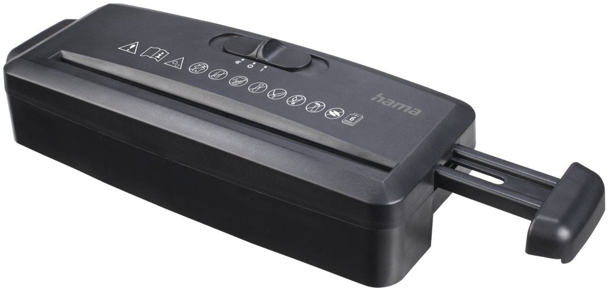 Hama papiervernietiger mini s6 met veiligheidsniveau p1