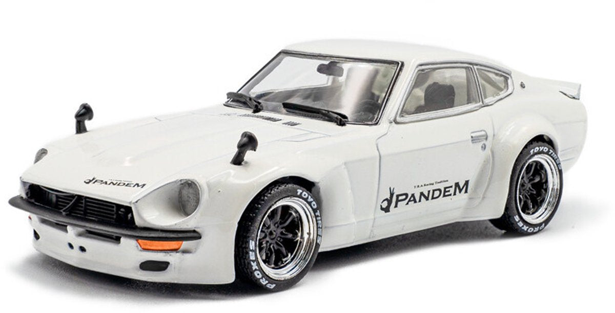 Solido datsun 240z rocket bunny '73, wit schaal 1:43