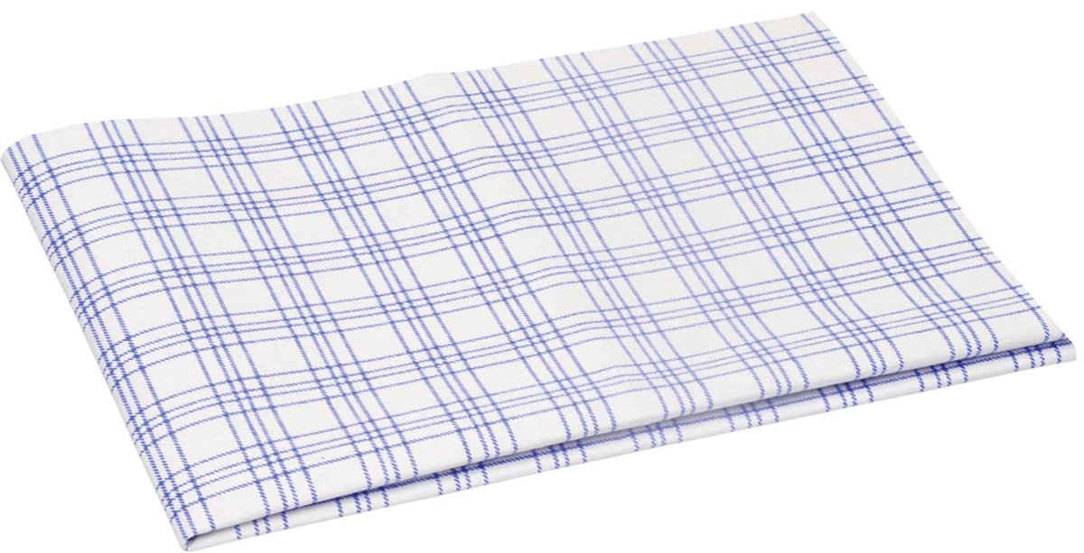 Vileda vaatdoek microvezel | wit blauw | pak van 3 stuks