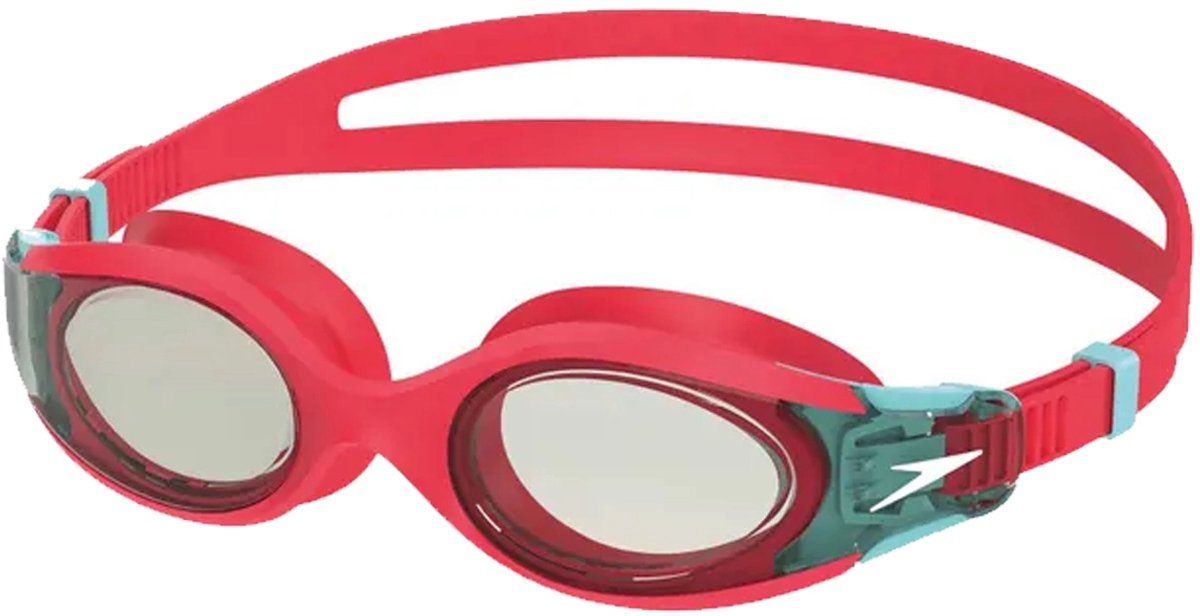 Speedo junior hydrosity 2.0 zwembril kind - duikbril kinderen - anti condens uv-bescherming - verstelbare band - roze blauw