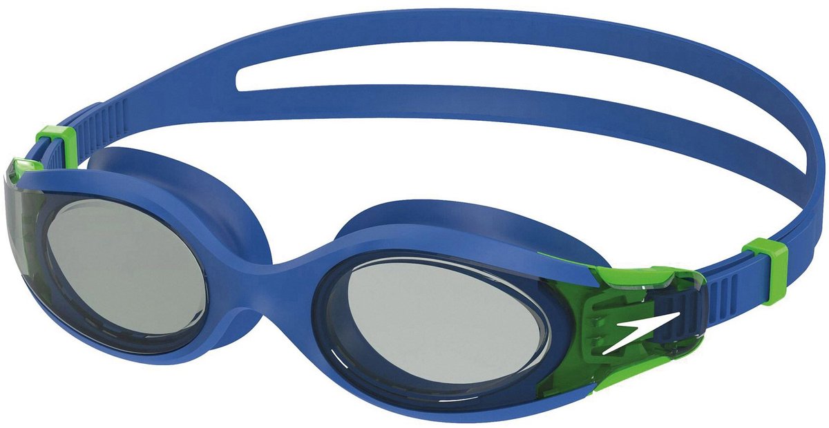 Speedo junior hydrosity 2.0 zwembril kind - duikbril kinderen - anti condens uv-bescherming - verstelbare band - blauw groen