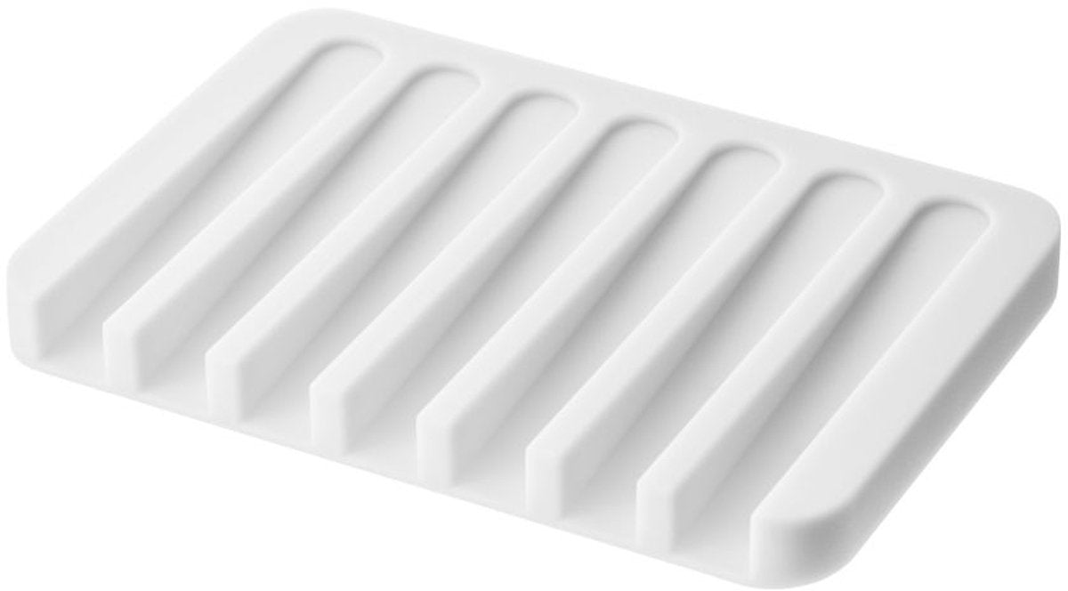 Yamazaki flow zeepbakje silicone - wit