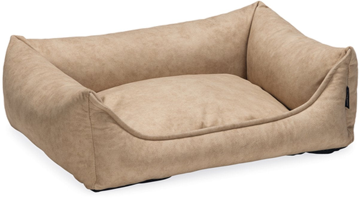 Beeztees lua - orthopedische hondenmand - beige - 70x50x21,5 cm