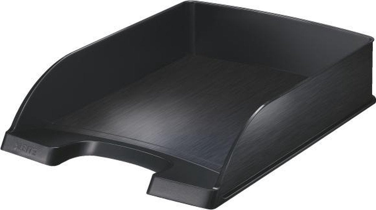Leitz style brievenbak - a4 - satijn zwart