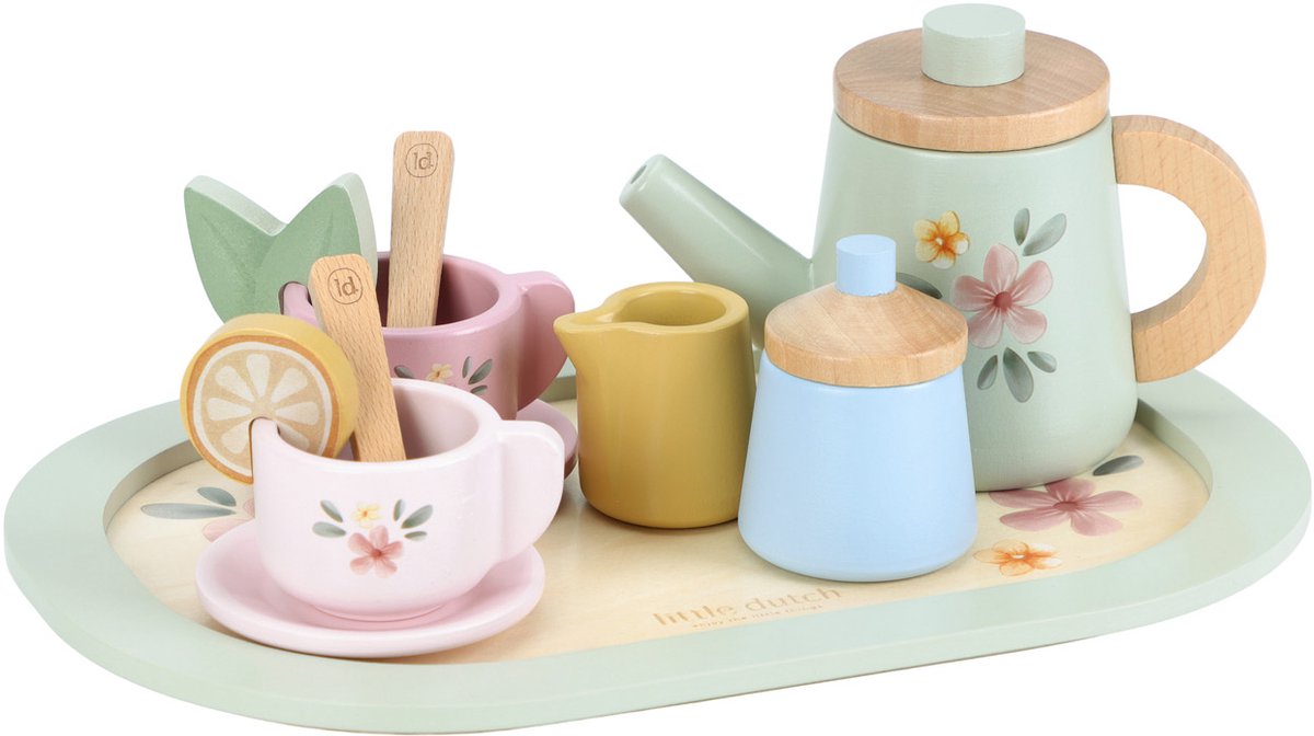 Little dutch theeservies – hout