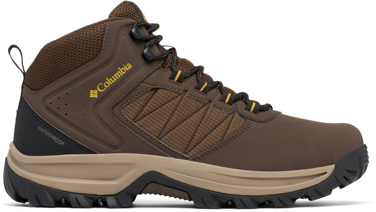 Columbia transverse™ hike waterproof heren wandelschoenen - cordovan, golden yellow