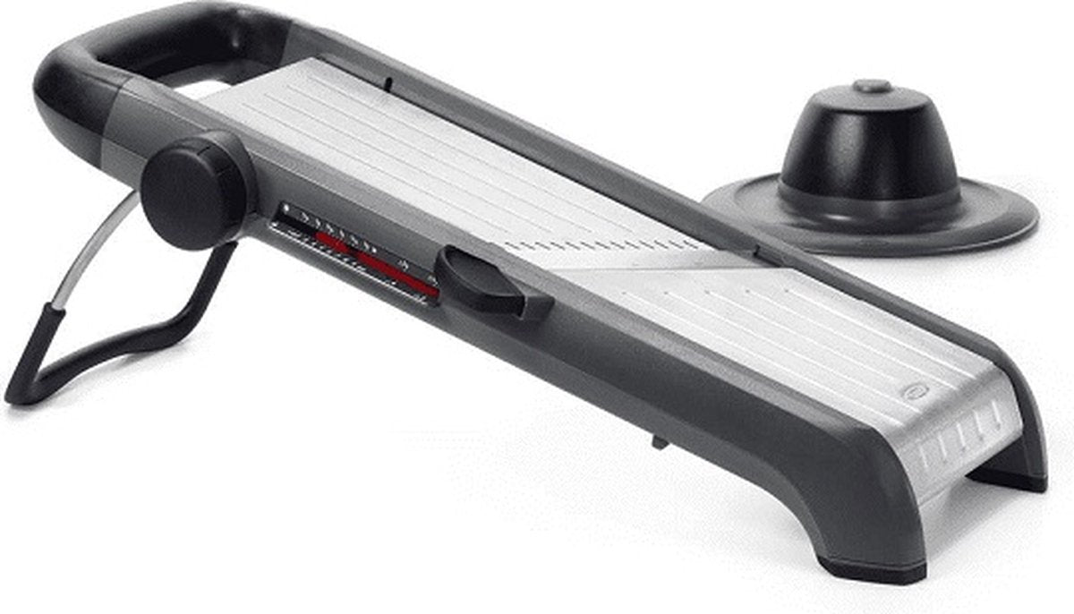 Oxo - mandoline chef 2.0 - keukensnijder - groentesnijder - met restenhouder