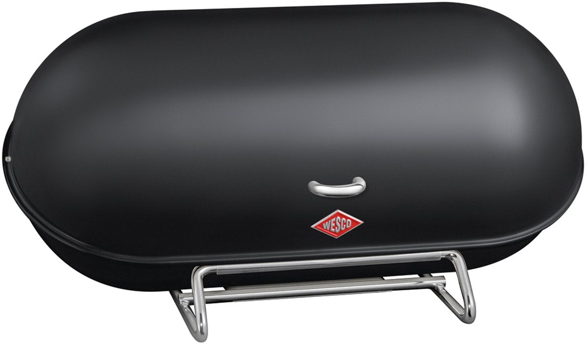 Wesco breadboy broodtrommel | 12 liter | metaal - matzwart | broodbewaardoos - designed in germany