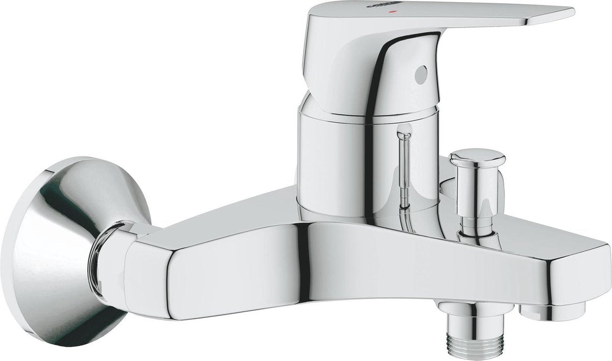 Grohe bauflow badmengkraan - 15cm hartafstand - chroom