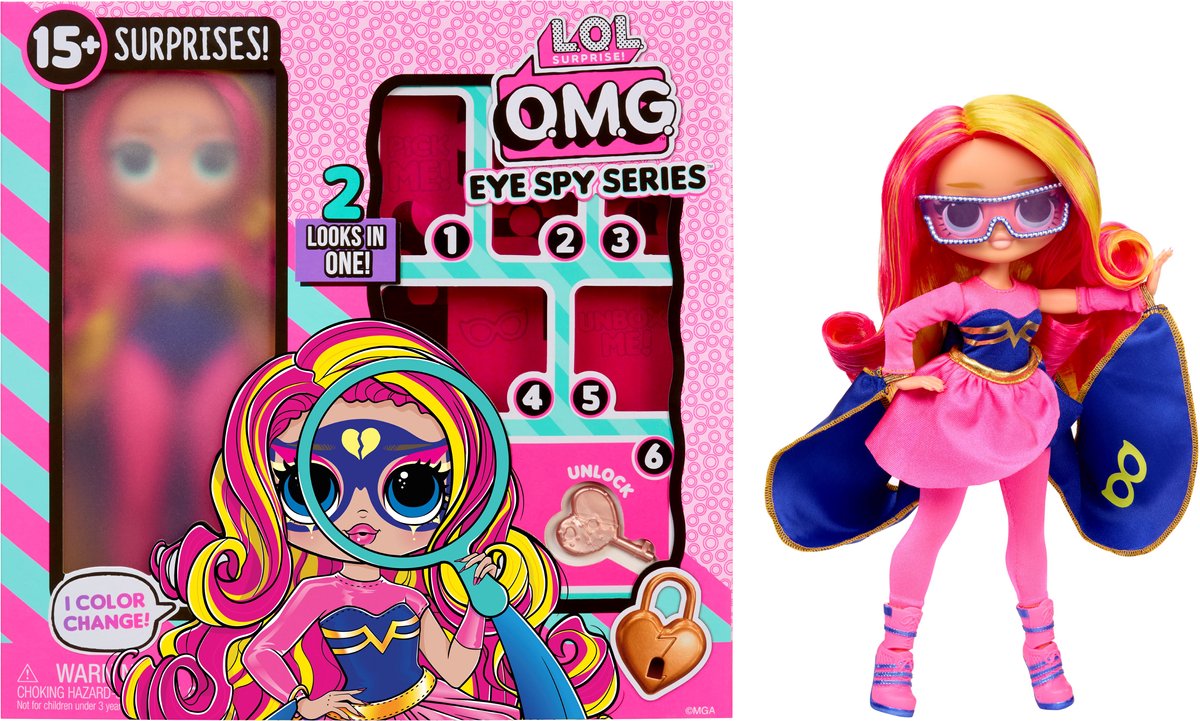 L.o.l. surprise! omg eye spy – superhero
