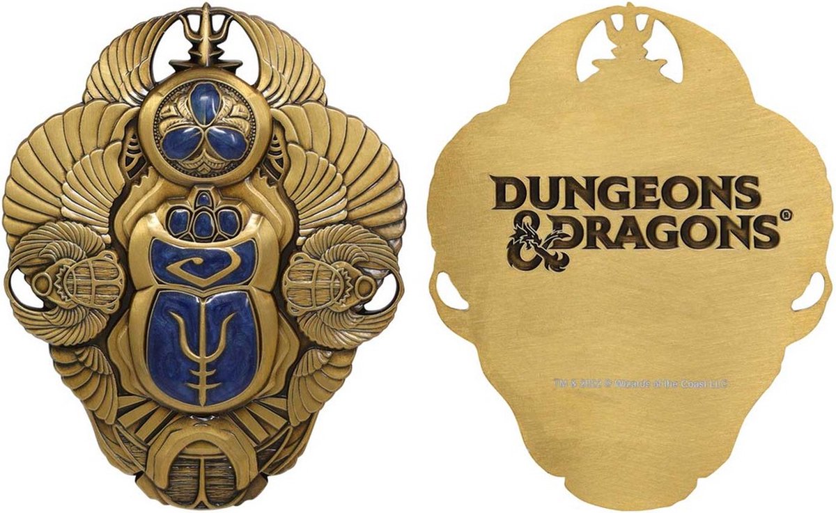 Fanattik dungeons and dragons: scarab of protection limited edition replica