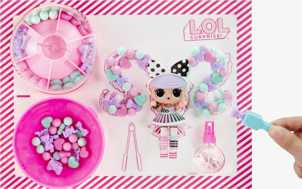 L.o.l. surprise! l.o.l. surprise hair beads tots - verrassingsitem - minipop