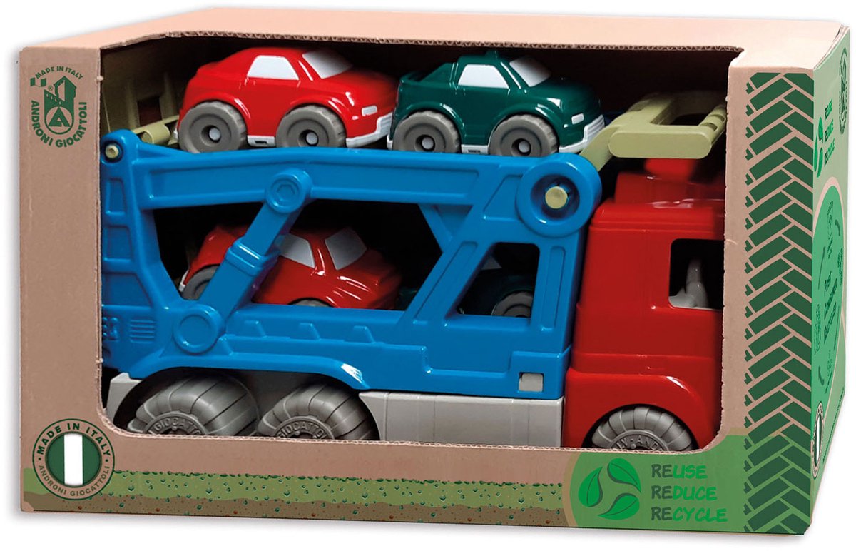 Androni transporter gerecycled plastic