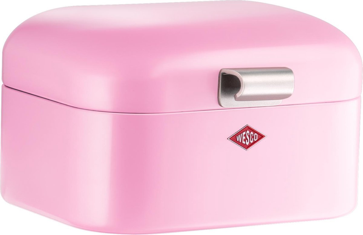 Wesco mini grandy broodtrommel - 17x18x12 cm - pink