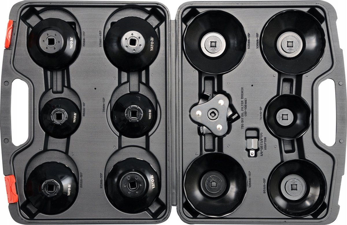 Yato oliefilter dop set 13 delig 3 8 1 2 aandrijving