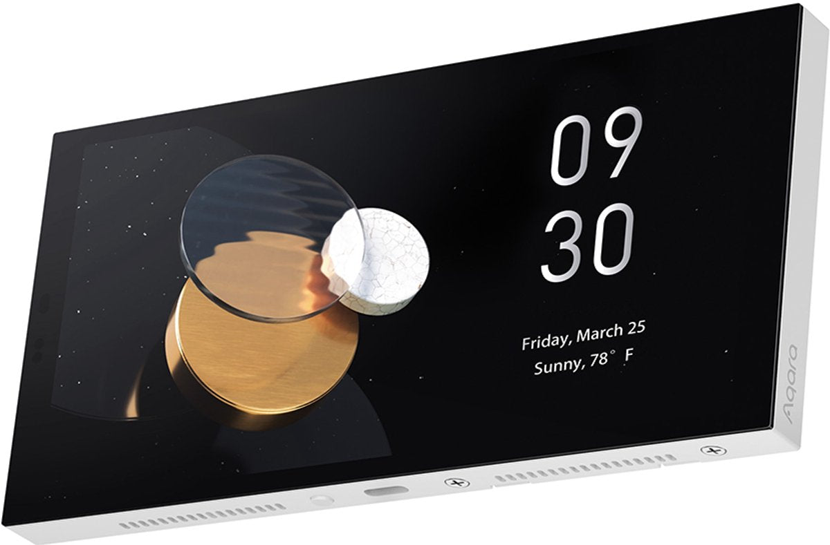 Aqara panel hub s1 plus - slim bedieningspaneel met 6,9 touchscreen - zigbee 3.0 hub - apple home integratie