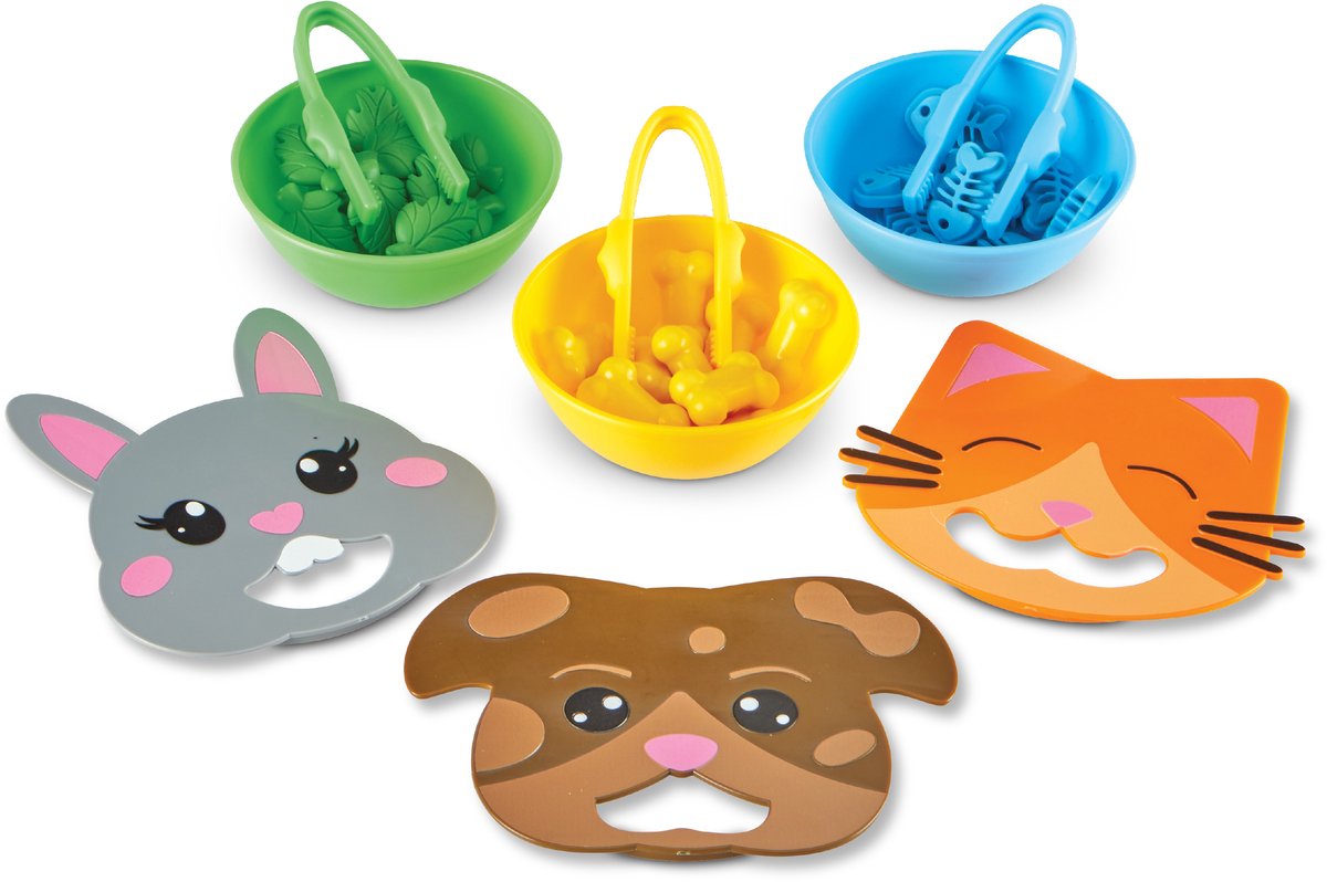 Learning resources fine motor feeding friends - 3+