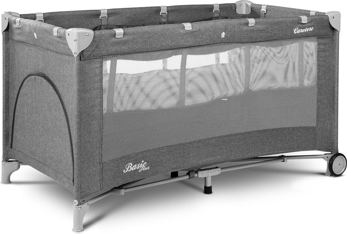 Caretero - campingbedje basic plus graphite