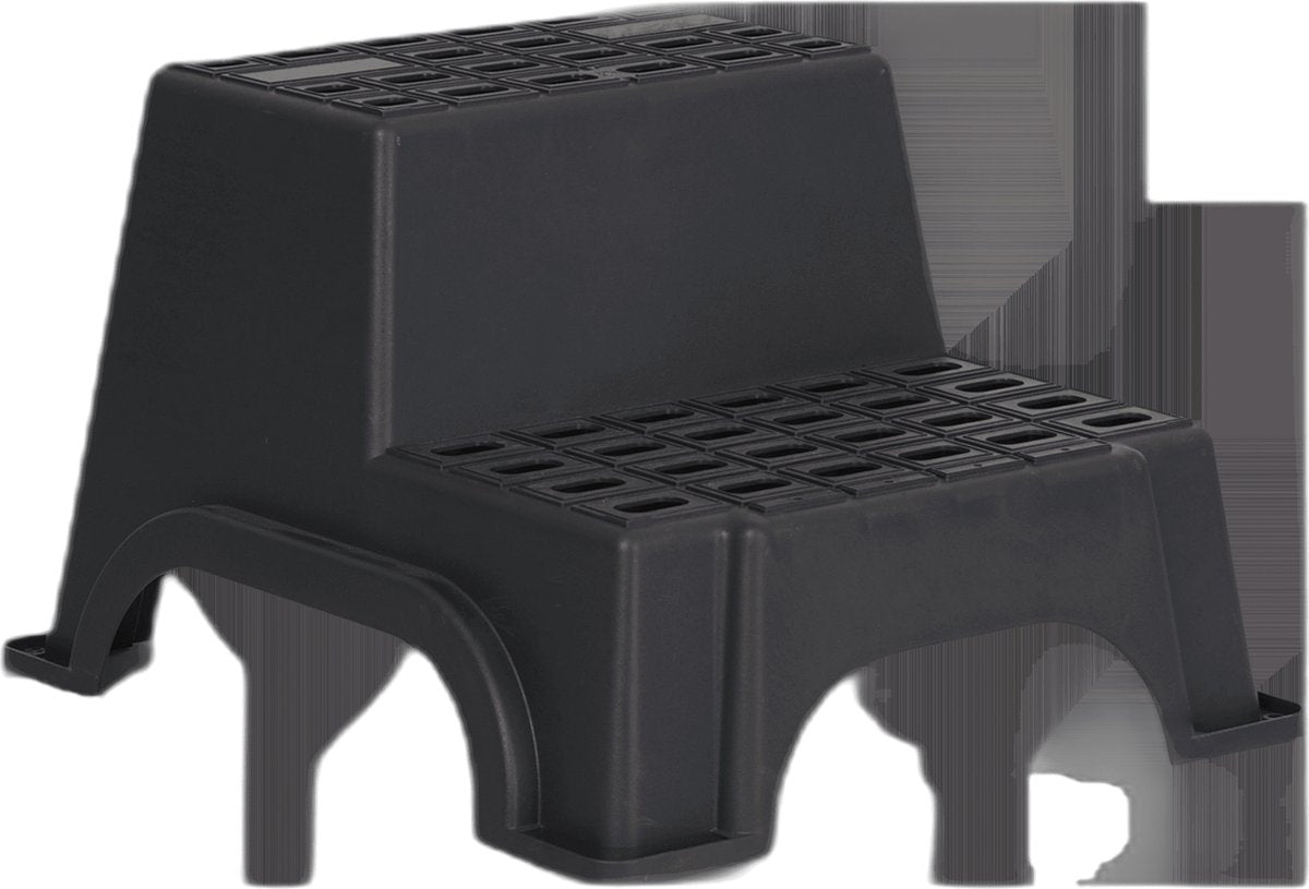 Milenco mgi double step opstap - zwart