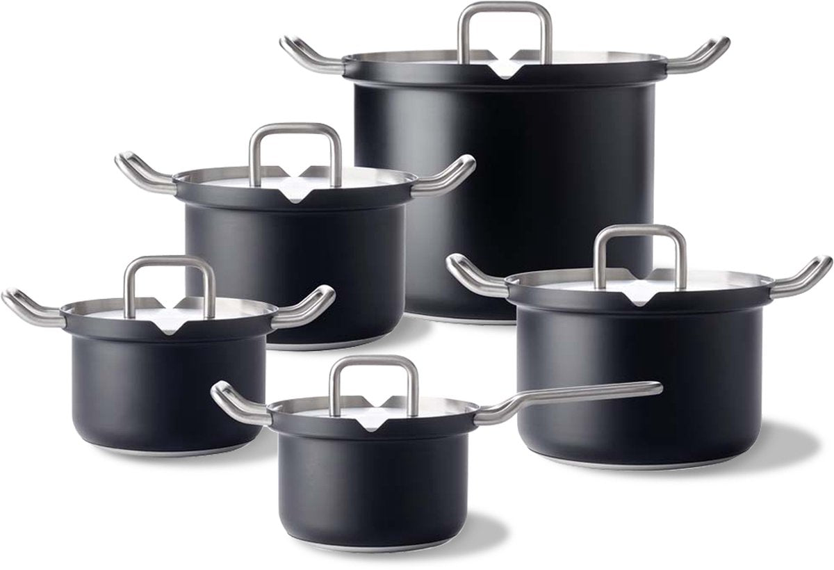 Bk q-linair master black pannenset 5-delig