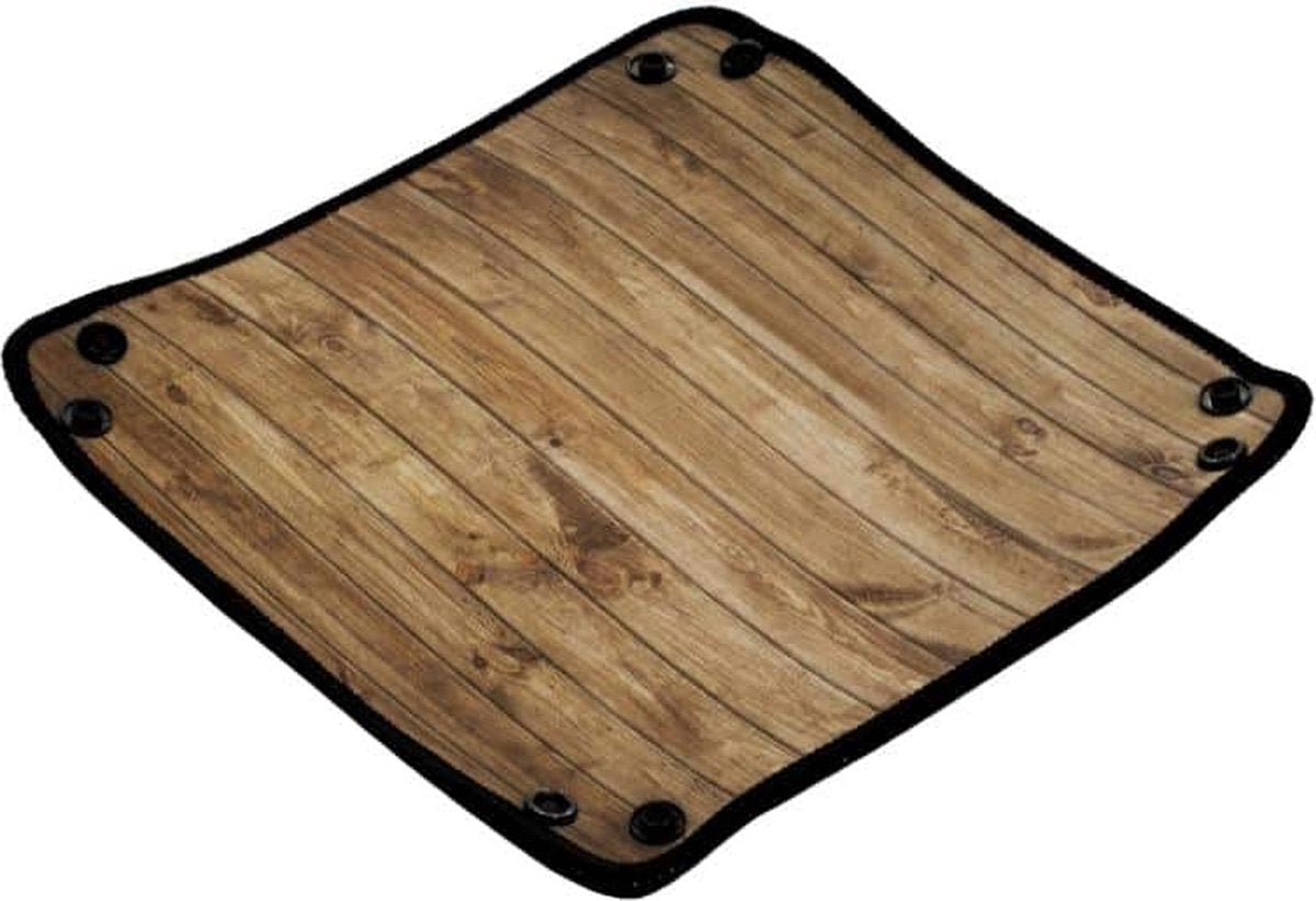 Geronimo games dice tray: wood texture - - offline - accessoires