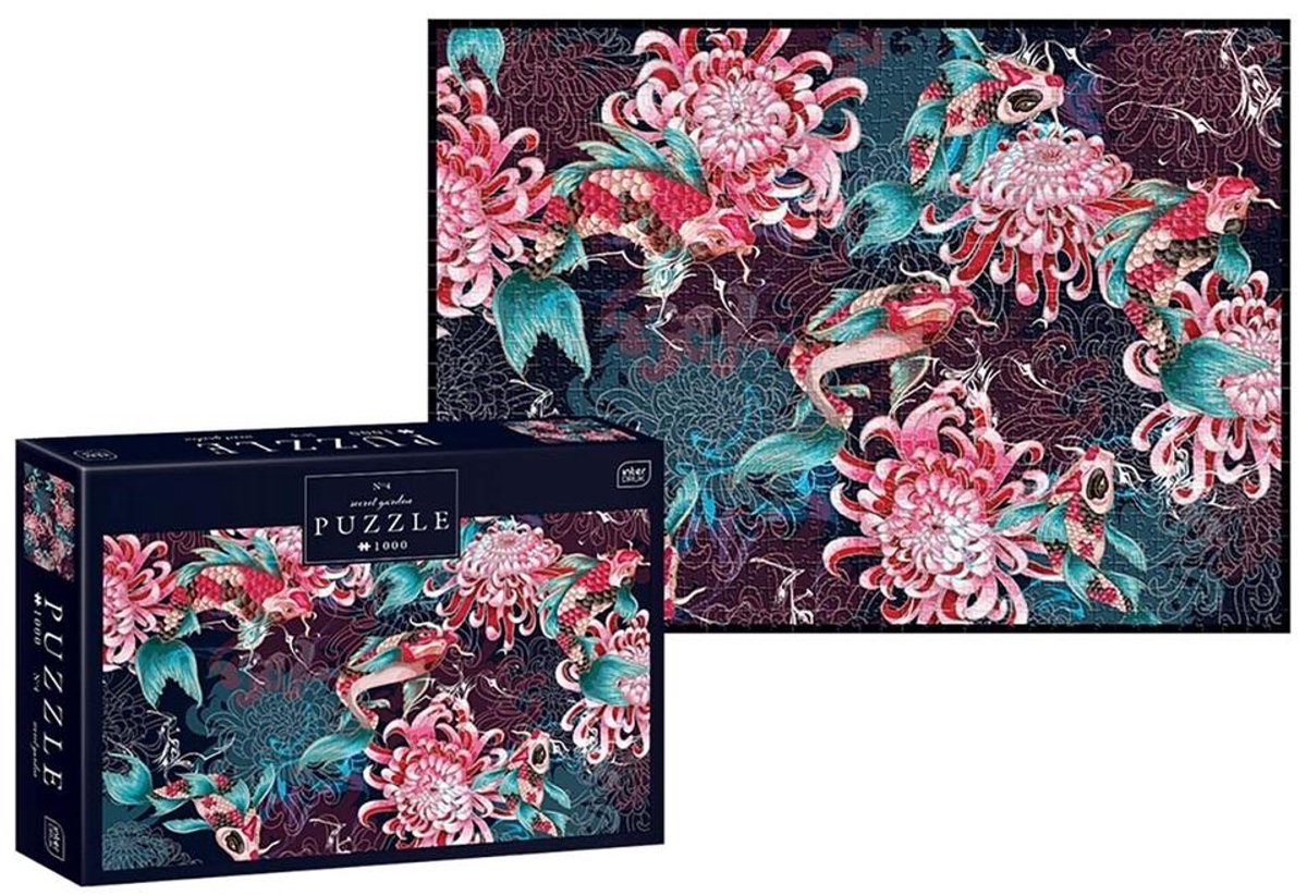 Trefl puzzle 1000 secret garden 4