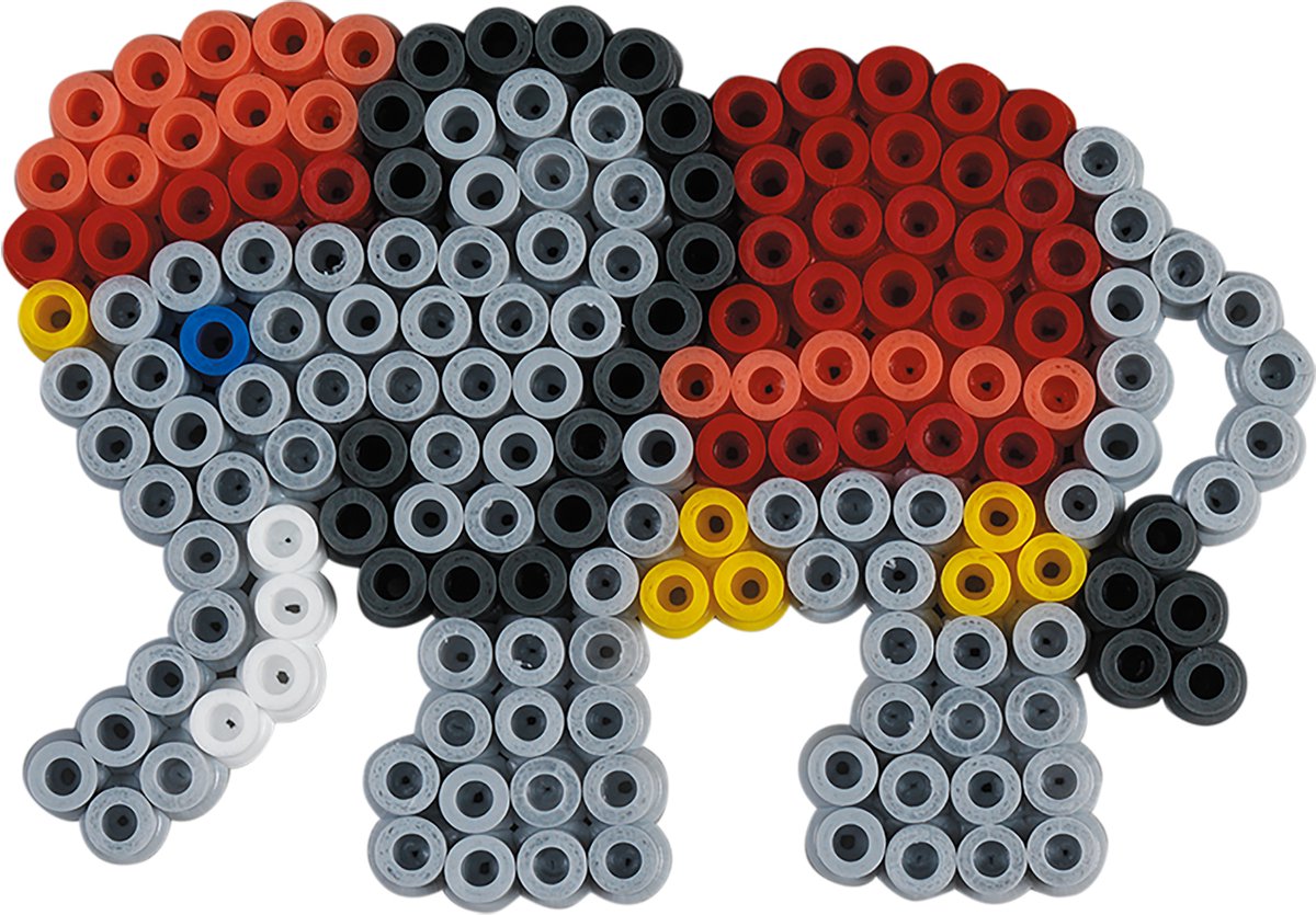 Hama - strijkkralen set - thema wilde dieren
