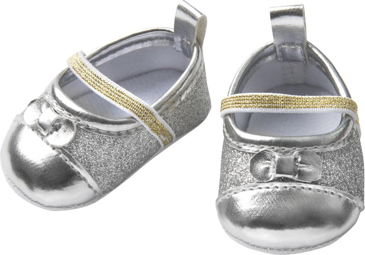 Heless poppenballerina's glitter - zilver, 30-34 cm
