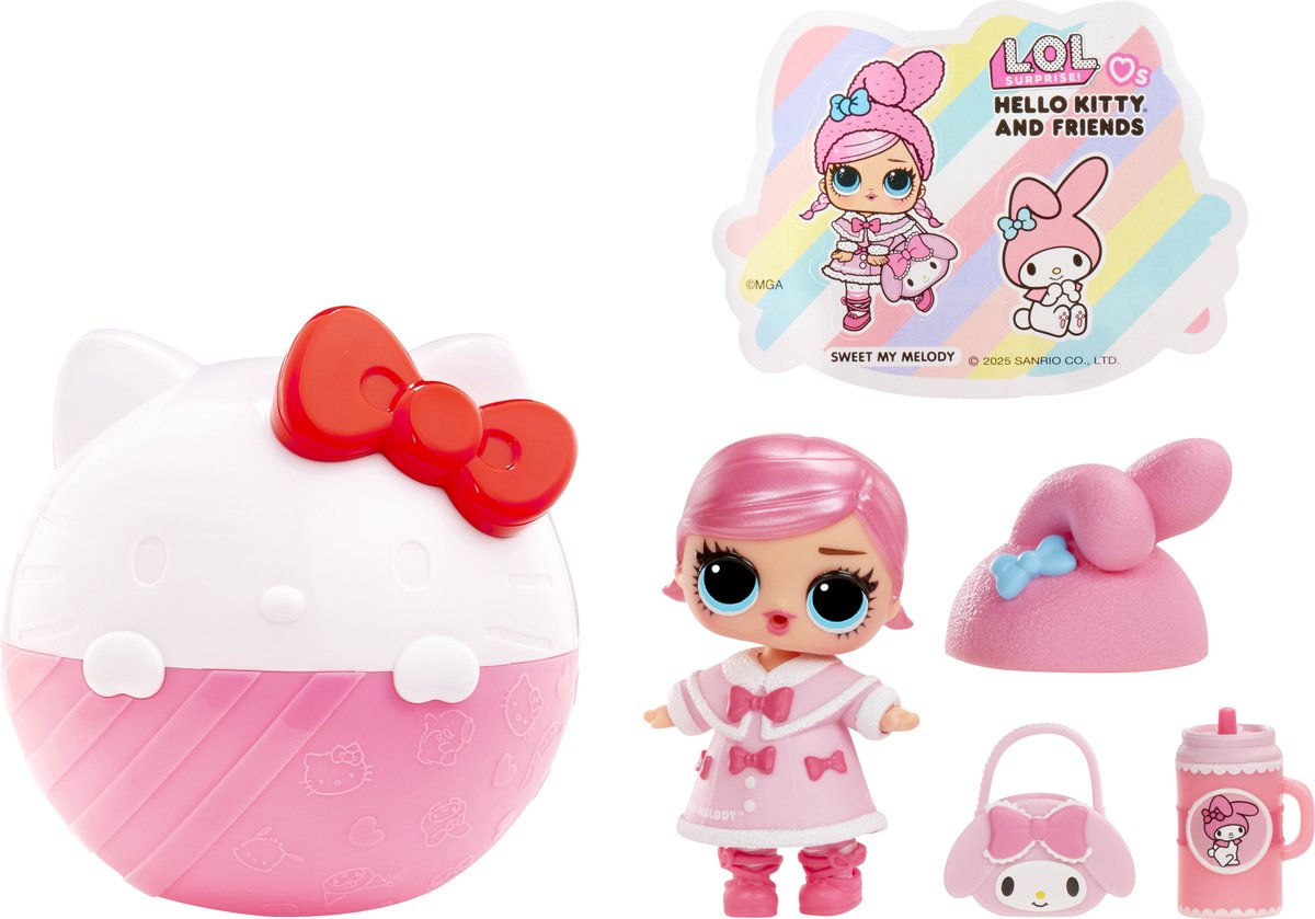 L.o.l. surprise! loves hello kitty friends - minipop