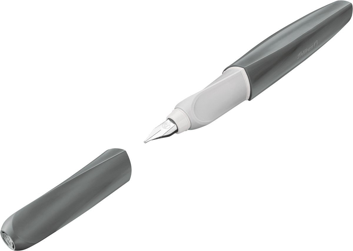 Pelikan vulpen twist eco - grijs