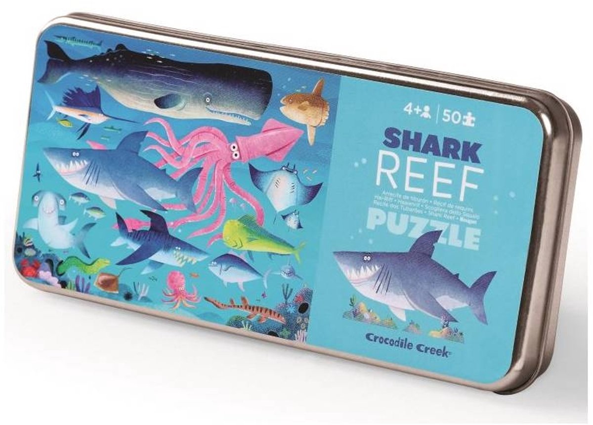 Crocodile creek puzzel shark reef - 50 stukjes