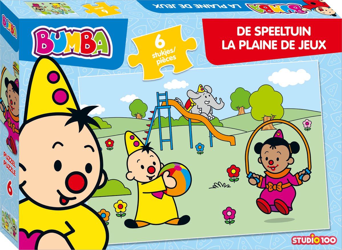 Bumba puzzel - puzzel de speeltuin - 6 stukjes