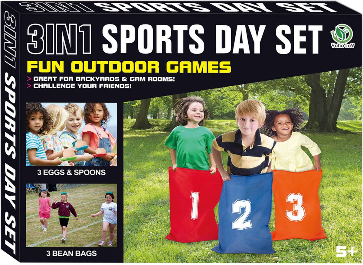 Lobbes speelgoed bv sportset outdoor 3in1