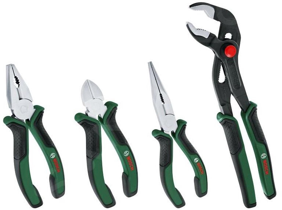 Bosch tangenset 4-delig
