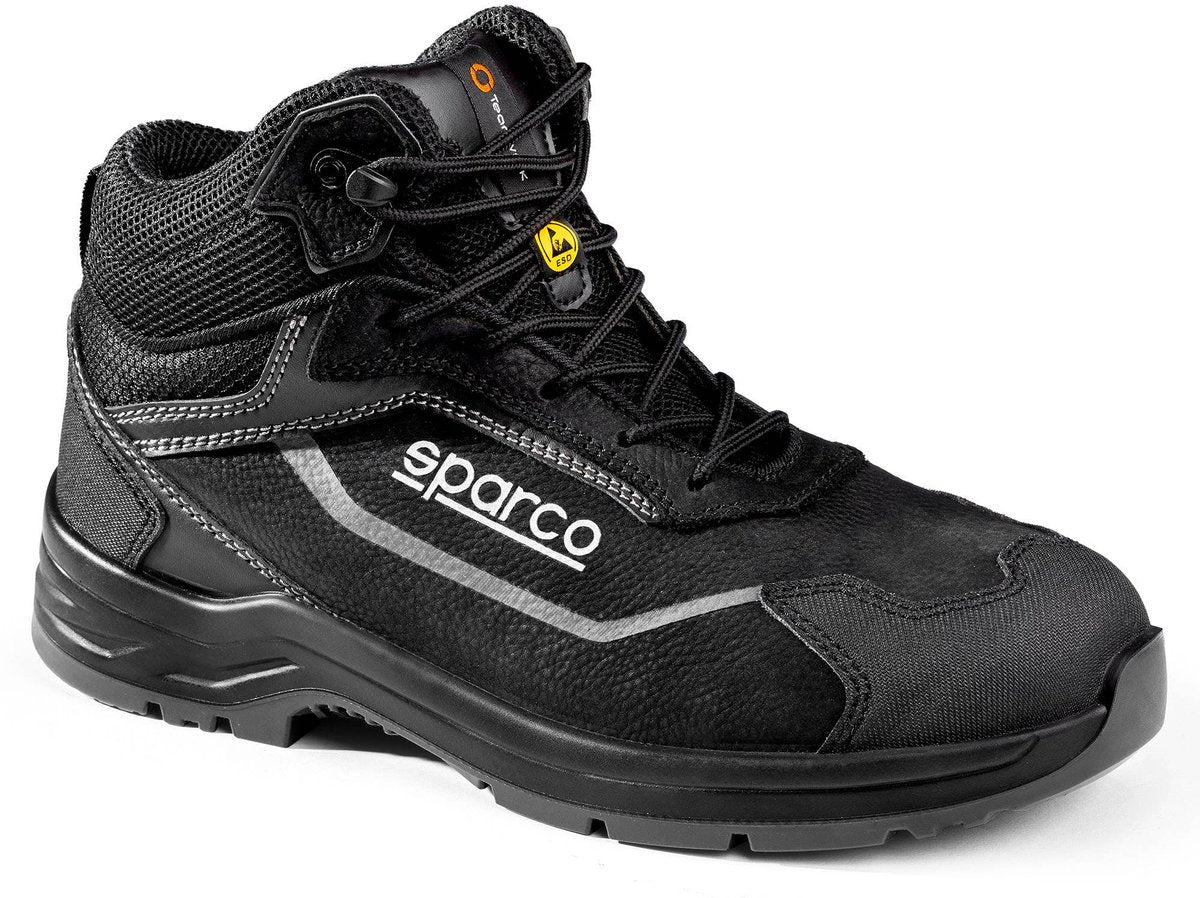 Sparco werkschoenen s3s - indy oscar - zwart — black — 43