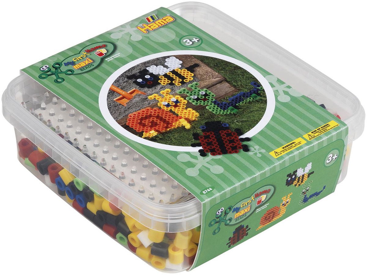 Hama maxi strijkkralenset in box, 600st.