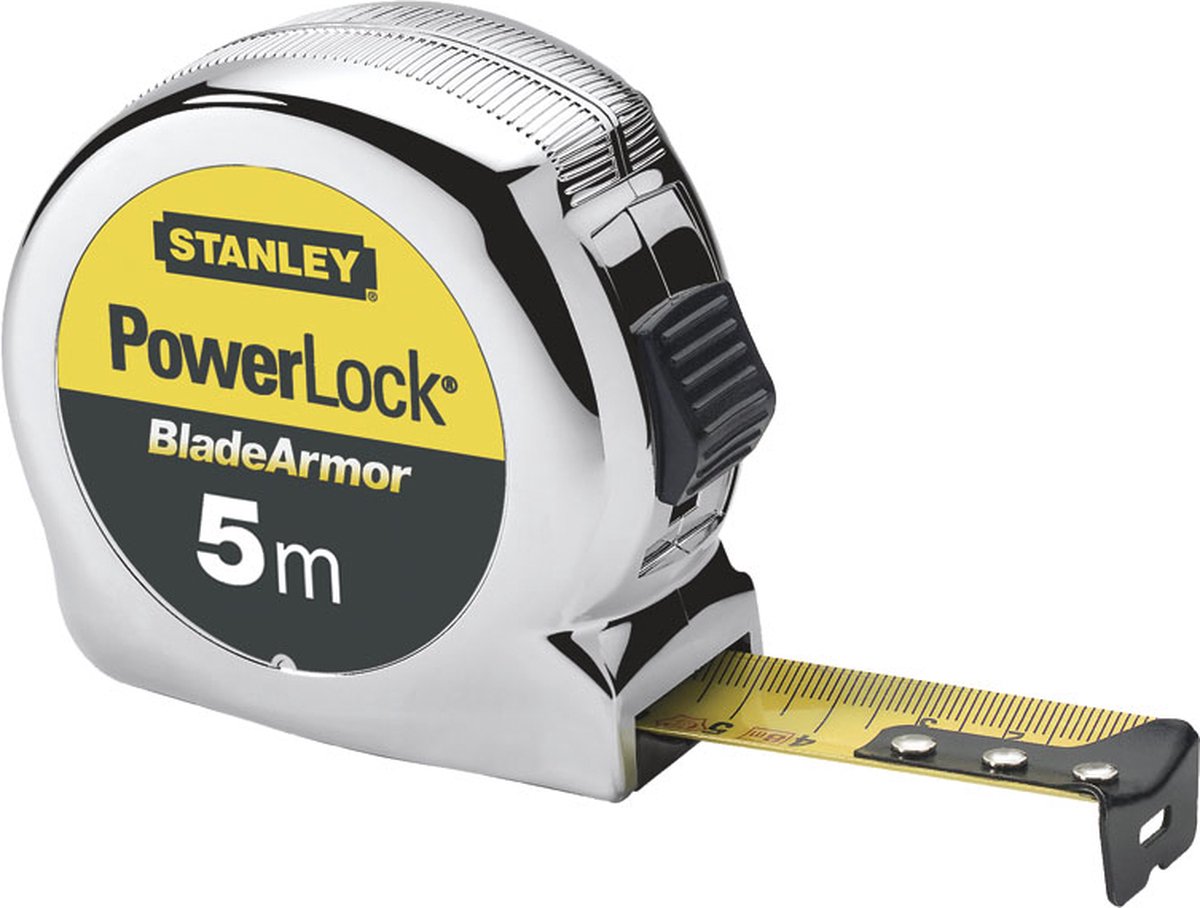 Stanley rolbandmaat powerlock blade armor 5m - 25mm