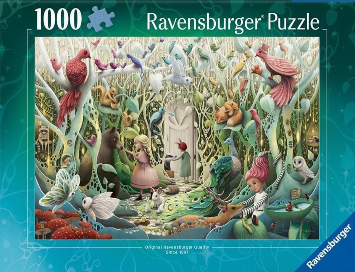 Ravensburger puzzel de geheime tuin