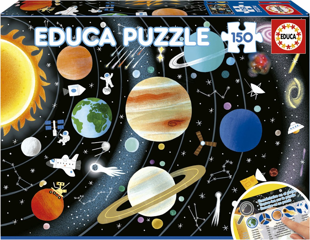 Educa - puzzel - 150 stuks - planetarium