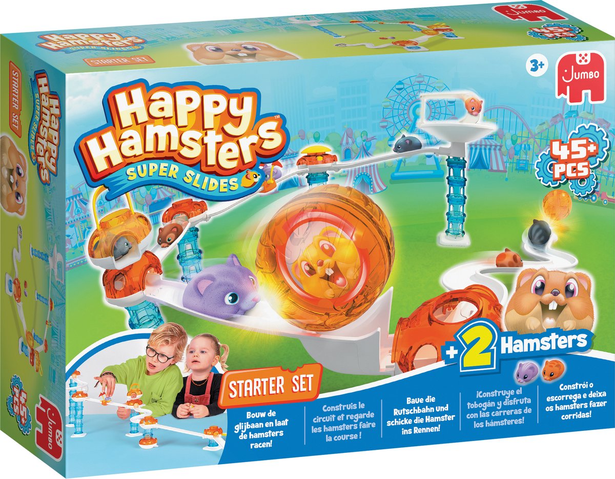 Jumbo happy hamsters starter set - constructiespeelgoed