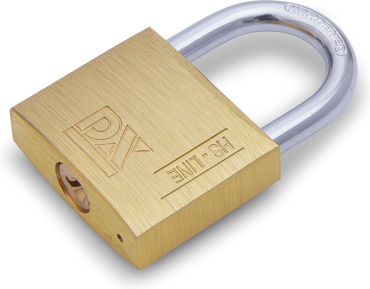 Abus 65 60 - hangslot - 60x91x19 mm - 6 cm - goud
