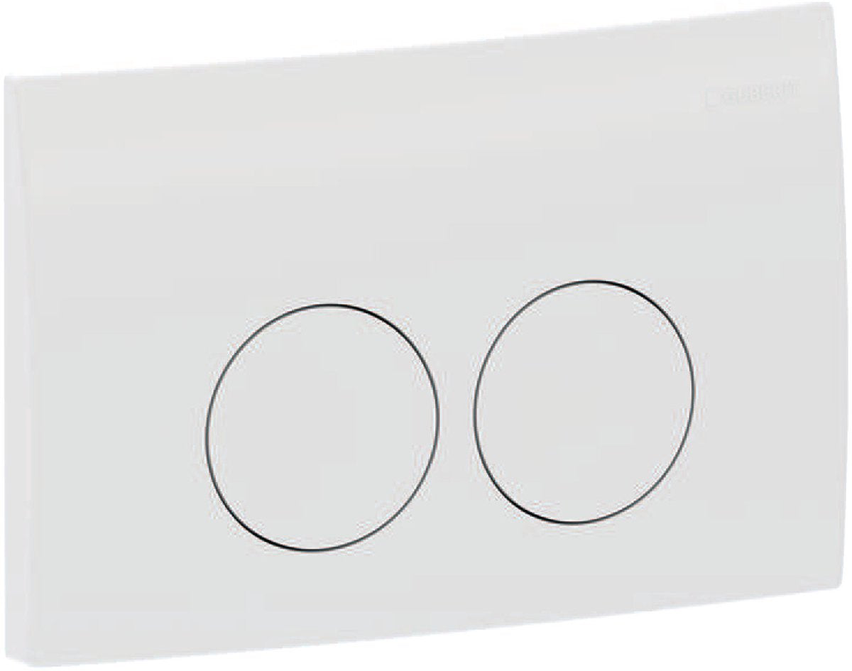 Geberit delta-25 drukplaat wit