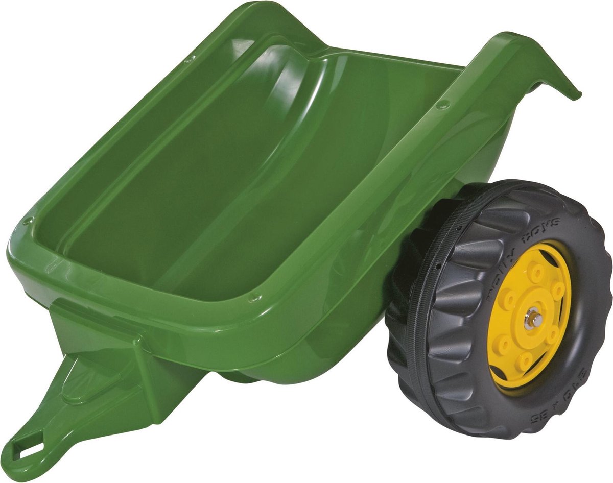 Rolly toys rolly kid aanhanger john deere - groen