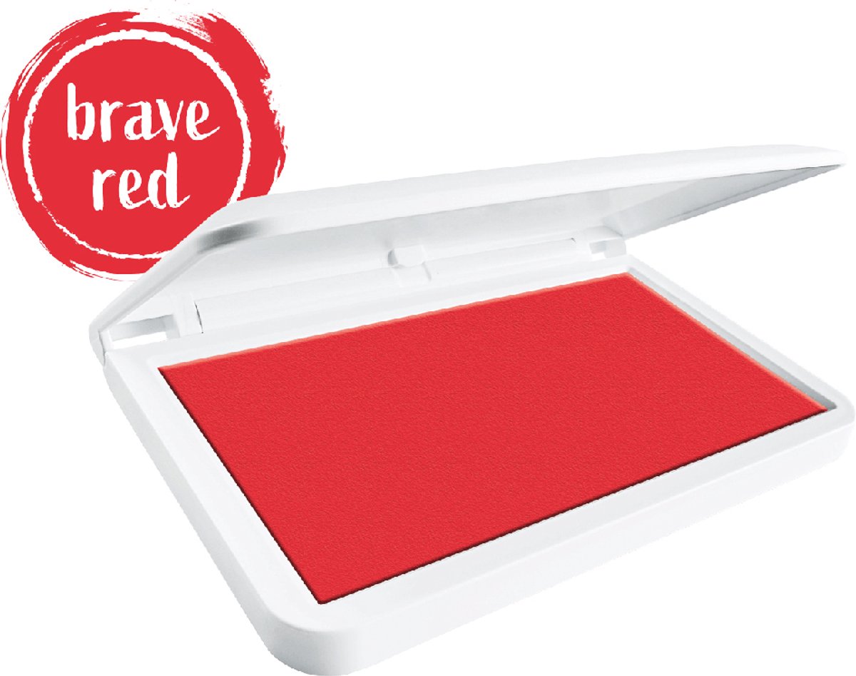 Colop make1 stempelkussen – brave red – 90 × 50 mm